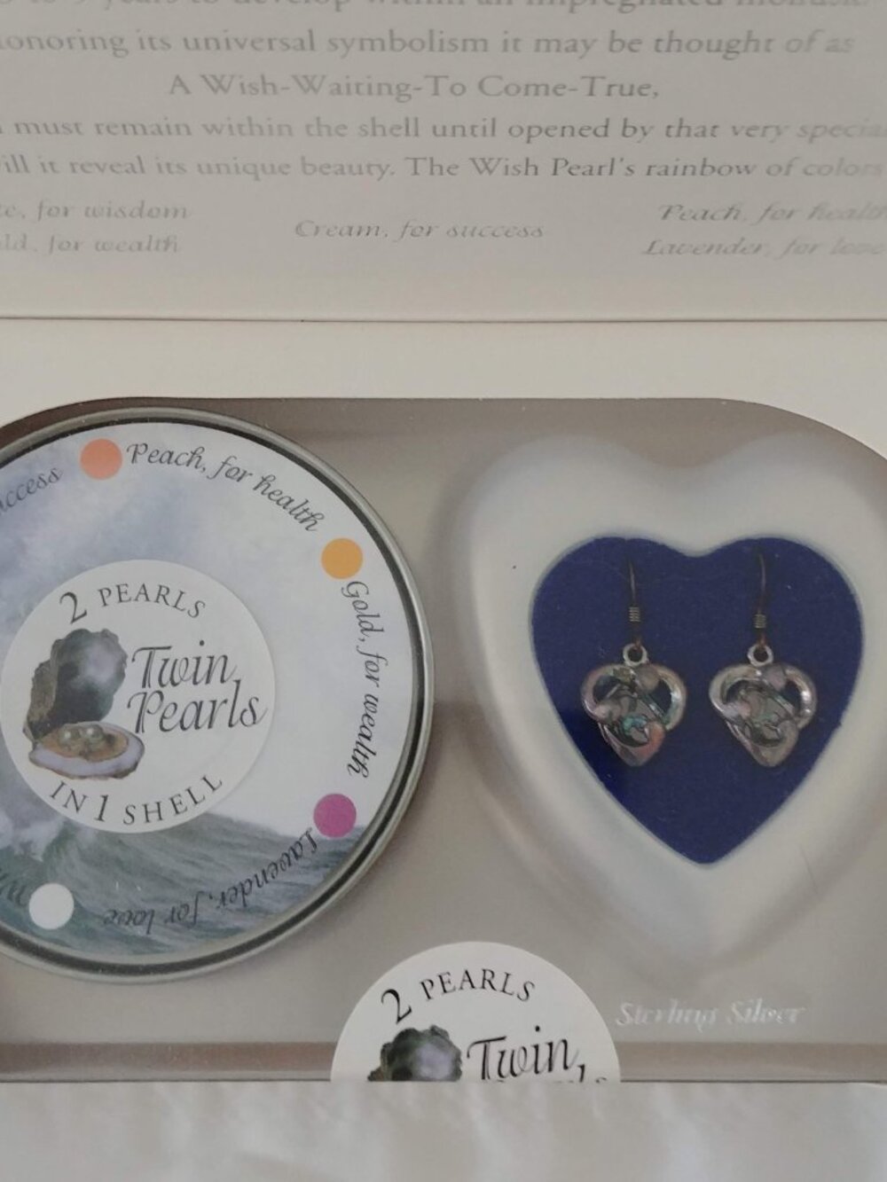 Wish Pearls with Sterling Silver Earrings